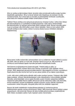Vieraannutetun lapsen tarina ILA:n ja HyvE:n jäsen Jyrki Risku