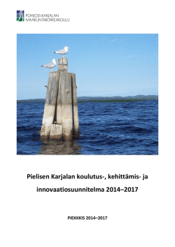 ja innovaatiosuunnitelma 2014–2017 - Pohjois