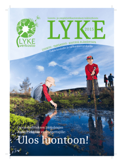 LYKE-lehti 2015 - Suomen luonto