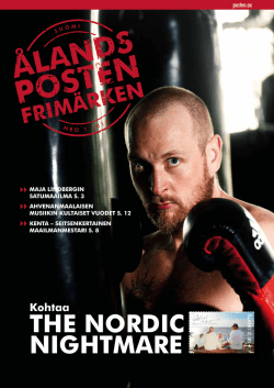 Numero 1-2014 - Posten Åland
