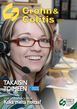 TAKAISIN TOIMEEN - Crohn ja Colitis ry