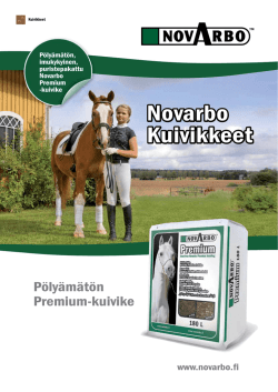 Lataa suomenkielinen Novarbo kuivikkeiden esite (pdf 1,0 Mt)