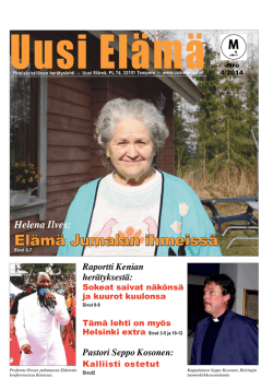 Lue: Uusi elämä nro. 4/2014