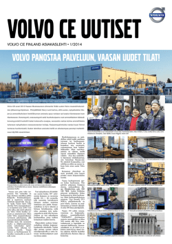 Asiakaslehti 1-2014 - Volvo Construction Equipment