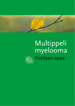 Multippeli myelooma - Suomen Syöpäpotilaat ry