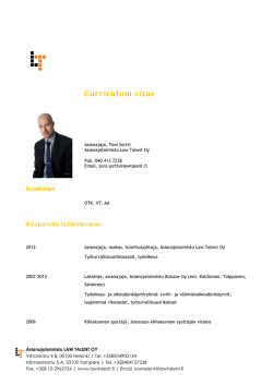Lataa CV (.pdf, 302 kB) - tyoturvallisuusrikos.fi