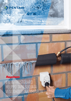 ETL & FrostGuard - Pentair Thermal Controls