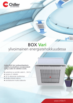 BOX Vari - Chiller
