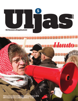 Uljas 5/2012 - Itä-Suomen ylioppilaslehti