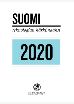Suomi teknologian kärkimaaksi 2020