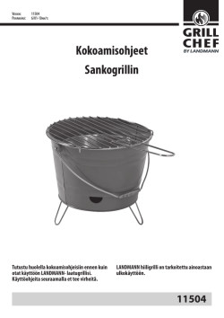 Käyttöohjeet - Landmann Finland Oy