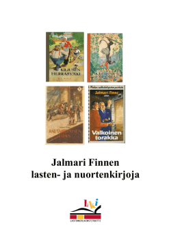 Jalmari Finnen lasten- ja nuortenkirjoja