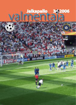 Lehti 3/2006 - Suomen Jalkapallovalmentajat ry