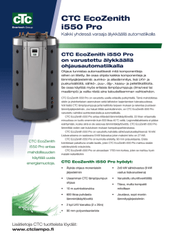 CTC EcoZenith i550 Pro