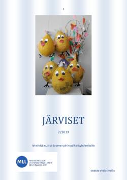 Jarviset 2 2013.pdf - MLL:n Järvi