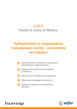 TAVA Health & Safety & Welfare