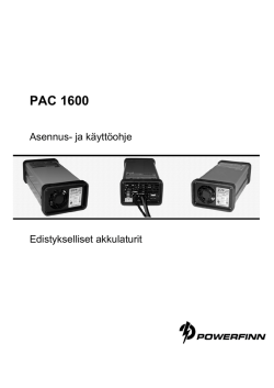 PAC 1600 - Powerfinn