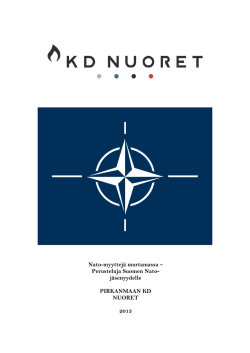 Nato-myyttejä murtamassa – Perusteluja Suomen Nato
