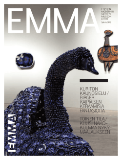 Lue julkaisu pdf - EMMA - Espoon modernin taiteen museo
