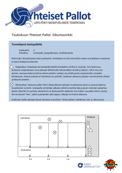 Tunnelipesis Lentiksellä.pdf - Varsinais