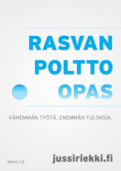 Rasvat - Jussi Riekki