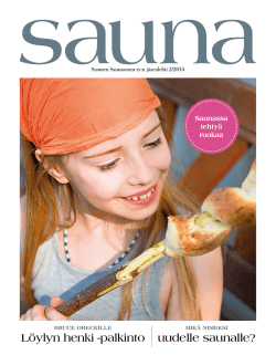 Sauna-lehti 2/2014 - Suomen Saunaseura ry