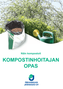 Kompostointiopas.pdf - Pirkanmaan Jätehuolto