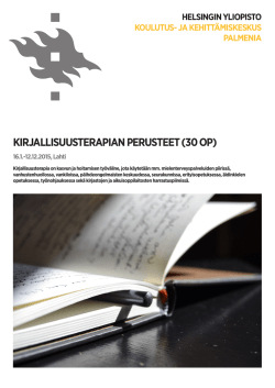 Kirjallisuusterapian perusteet 2015.pdf