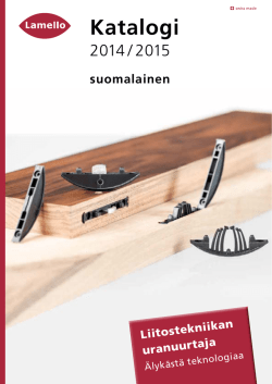 Katalogi Fin - Suomen Lamello