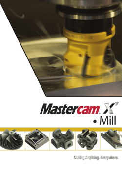 X7 Mill - Mastercam