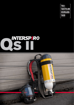 Interspiro QS II -esite - AVS