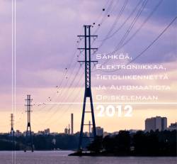 2012 - Sähkövoimatekniikan kerho