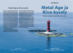 Metal Age ja Kiva-kysely Ove Näsman