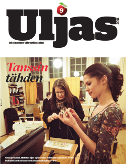 Uljaasta 9/2011 - Itä-Suomen ylioppilaslehti