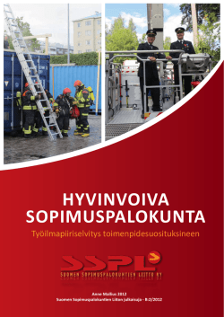 Hyvinvoiva sopimuspalokunta - Suomen Sopimuspalokuntien Liitto