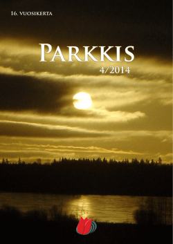 Parkkis 4/2014 - Uudenmaan Parkinson