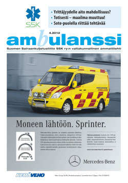 Ambulanssilehti - Suomen Sairaankuljetusliitto