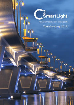 C2 SmartLight Oy Tuotekatalogi 2013