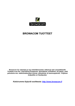 LATAA Browacom Tuoteluettelo TÄSTÄ pdf