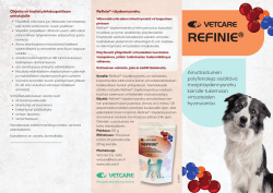 REFINIE® - Vetcare