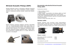 Ehrlund Acoustic Pickup (EAP)