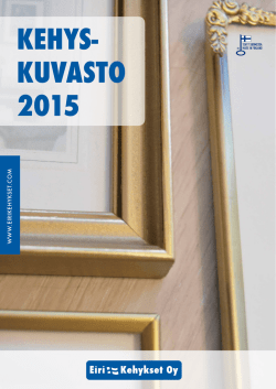 KEHYS- KUVASTO 2015