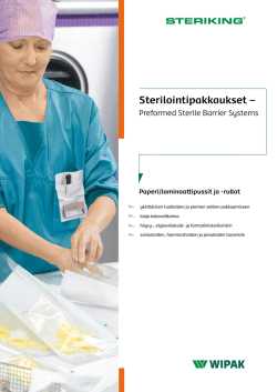 Lataa esite (pdf) - Franke Medical Oy