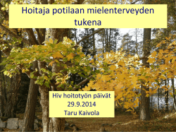 Taru Kaivola_mielenterveyden tukeminen_2014.pdf