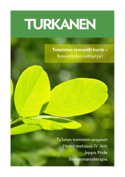 Turkanen 2-2014 - Turun Seudun SETA ry