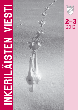 2-3/2012 - Suomen Inkeri