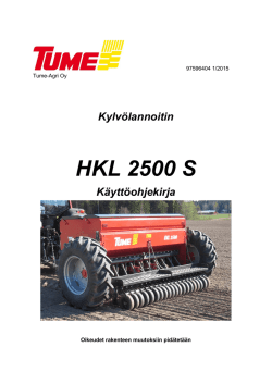 HKL 2500 S - Tume