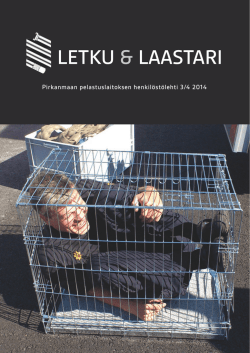 Letku & Laastari 3/4 2014 - Pirkanmaan pelastuslaitos