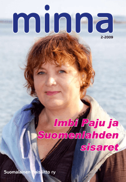 Minna 2/2009 - Suomalainen Naisliitto