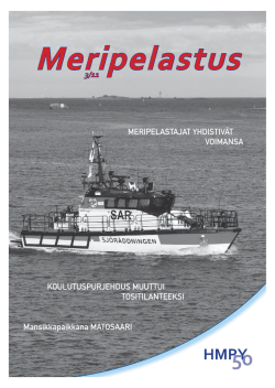 Numero 3/2011 - Helsingin Meripelastusyhdistys